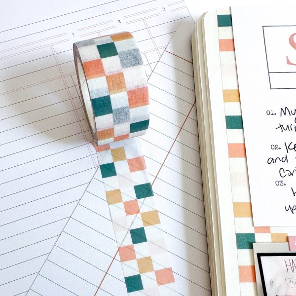 Checkered Washi Tape - Image 2