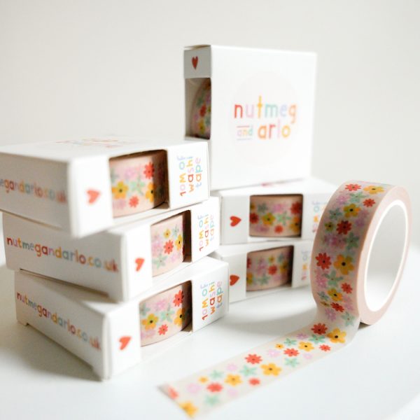 Ditsy Flowers Washi - Image 3