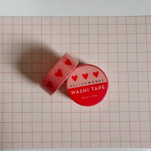 Red Heart Washi Tape