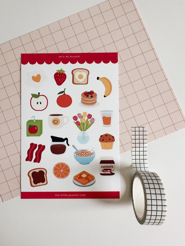 Let's Do Brunch - Sticker Sheet