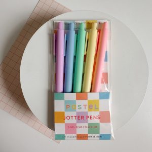Pastel Jotter Pens - Set of 5