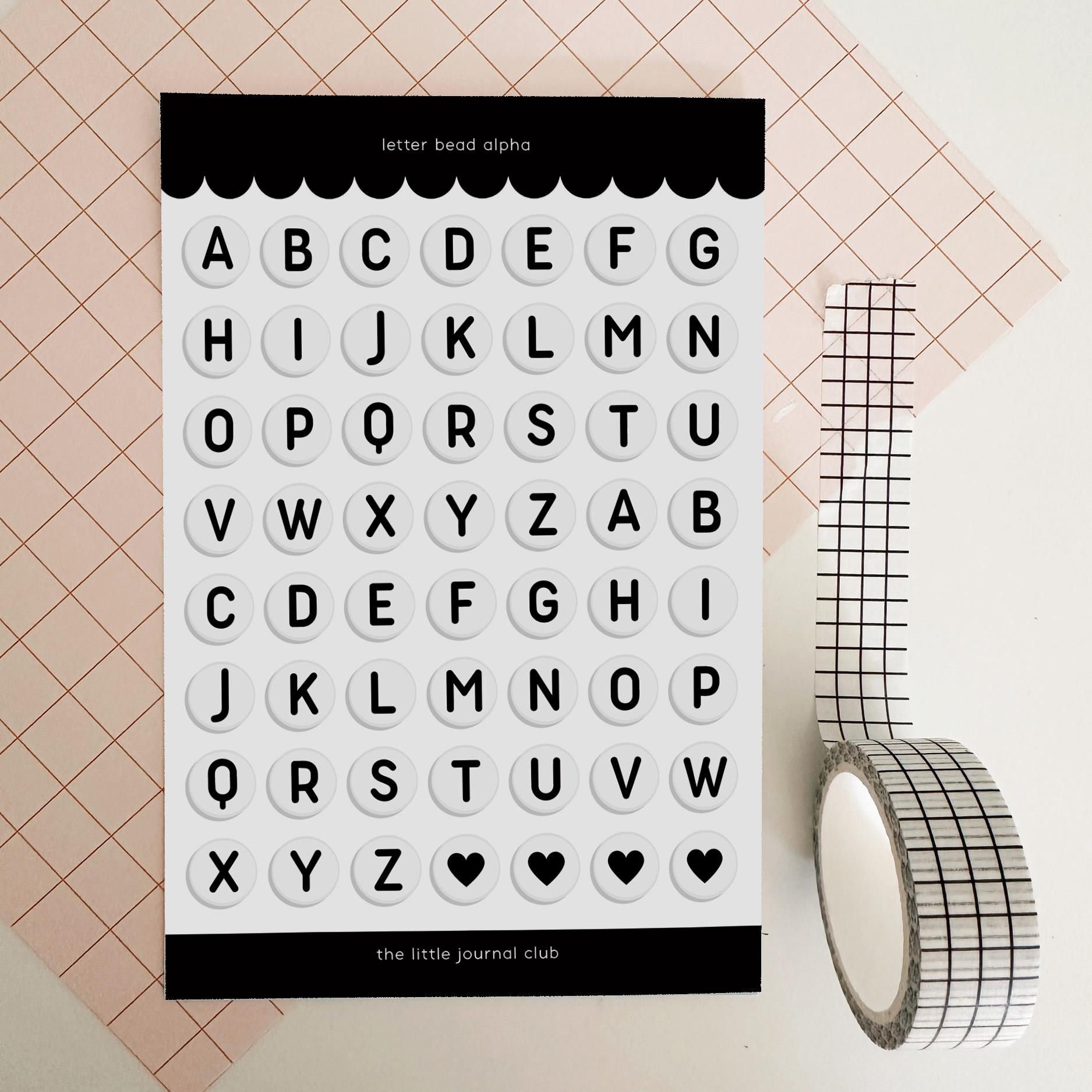 Letter Bead Alphabet