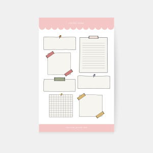 Memo Notes Sticker Sheet