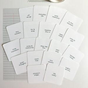 Everyday Travel Caption Cards